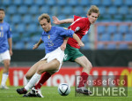 U21-Europameisterschaft: Weissrusland - Italien, Zweikampf mit HLEB