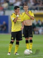 Fussball 1. Bundesliga 2011/2012:  Ilkay Guendogan, Ivan Perisic (V. LI., Borussia Dortmund)