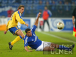 Fussball Uefa-Cup: Schalke - Kopenhagen, Zweikampf