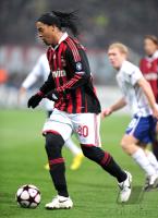 FUSSBALL  International CHL 09/10 : RONALDINHO (AC Mailand )