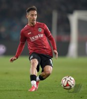 Fussball, 1. Bundesliga  Saison 2014/2015: Hannover 96 - SC Paderborn 07