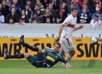 FUSSBALL  1. BUNDESLIGA  09/10    VfB Stuttgart - Borussia Moenchengladbach