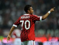 FUSSBALL SERIE A:  JUBEL Robinho (AC Mailand)