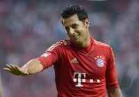Fussball 1. Bundesliga Saison 11/12: Claudio Pizarro (FC Bayern Muenchen)