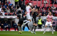 Fussball 1. Bundesliga  Saison  2025/2026  28. Spieltag SC Freiburg - FC Bayern Muenchen