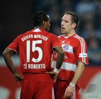 FUSSBALL 1. BUNDESLIGA: Bayern: RIBERY und ROBERTO