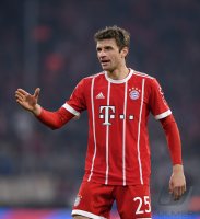 Fussball  1.Bundesliga   Saison 17/18: FC Bayern Muenchen - FC Schalke 04