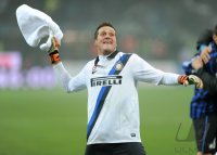 FUSSBALL International SERIE A 2011/2012:  JUBEL Torwart Julio Cesar (Inter Mailand)