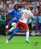Fussball International Europameisterschaft 2012: Polen - Griechenland