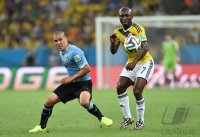 FUSSBALL WM 2014, Achtelfinale: Kolumbien - Uruguay