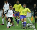 Fussball Testspiel Deuschland - Brasilien