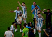 FUSSBALL WM 2022 Finale: Argentinien - Frankreich