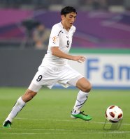 Fussball AFC Asian Cup 2011 Eroeffnungsspiel:  Odil Akhmedov (Uzbekistan)