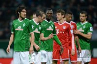Fussball  1. Bundesliga  13/14: SV Werder Bremen - FC Bayern Muenchen