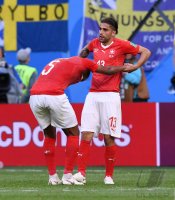 FUSSBALL WM 2018 Achtelfinale: Schweden - Schweiz