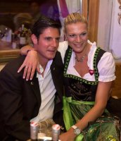 Maria HOEFL-RIESCH mit ihrem Mann Marcus HOEFL