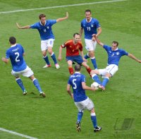 Fussball International Europameisterschaft 2012: Spanien - Italien