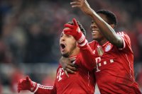 Fussball  1. Bundesliga  13/14: JUBEL Thiago Alcantara (FC Bayern Muenchen)