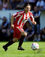 FUSSBALL, 1. BUNDESLIGA, SAISON 2010/2010: FC Bayern: PRANJIC Einzelaktion