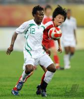 FUSSBALL  Olympia 2008   Vorrunde  Frauen   Korea DVR - Nigeria