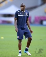 FUSSBALL INTERNATIONAL EURO 2012 FINALE :  Mario Balotelli (Italien)