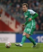 Fussball, 1. Bundesliga  Saison 2014/2015: SV Werder Bremen - Borussia Moenchengladbach