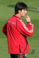 Fussball, Training der deutschen Nationalmannschaft