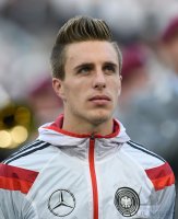 Fussball International Testspiel: Patrick Herrmann (Deutschland)