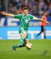 FUSSBALL, 1. BUNDESLIGA, 8. Spieltag: Wolfsburg, RIETHER Einzelaktion