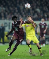 Fussball 1. Bundesliga  2010/2011:  1. FC Kaiserslautern - Borussia Dortmund