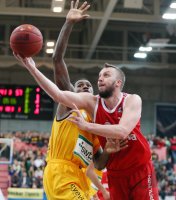Basketball 1. Bundesliga 15/16 Hauptrunde: Walter Tigers Tuebingen - Telekom Baskets Bonn