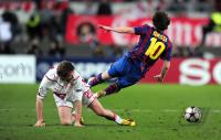 FUSSBALL  International CHL 09/10 : VfB Stuttgart -  FC Barcelona