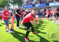 Fussball Relegation zur Oberliga, Rueckspiel 21/22: FC Holzhausen - FC Denzlingen