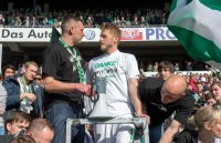 Fussball, 1. Bundesliga  Saison 2013/2014: SV Werder Bremen - Hertha BSC Berlin