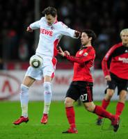FUSSBALL, 1. BUNDESLIGA, 24. Spieltag: Leverkusen - Koeln