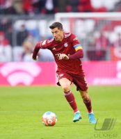 Fussball 1. Bundesliga Saison 21/22: FC Bayern Muenchen - Bayer 04 Leverkusen