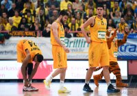 Basketball 1. Bundesliga 14/15 Hauptrunde:  Walter Tigers Tuebingen - ratiopharm Ulm