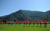 Fussball 1. Bundesliga :  Trainingslager des FC Bayern Muenchen