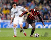FUSSBALL  International CHL 09/10 :  Real Madrid - AC Mailand