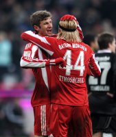 Fussball 1. Bundesliga : FC Bayern Muenchen - Eintracht Frankfurt
