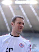 Fussball 1. Bundesliga Saison   2011/2012 : Torwart Manuel Neuer (FC Bayern Muenchen)