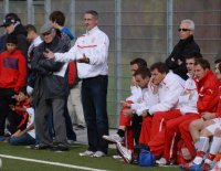 Fussball 3. Bundesliga  Benefizspiel 12/13: VfB II Trainer Juergen Kramny