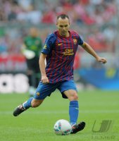 Fussball International Audi Cup 2011:  Andres Iniesta (Barca)