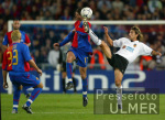 FUSSBALL CHL   FC Basel - FC Valencia    Spielszene