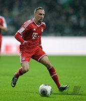 Fussball, 1. Bundesliga  Saison 2013/2014: SV Werder Bremen - FC Bayern Muenchen