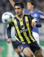 Fussball CL: Fenerbahce, OEZAT Einzelaktion