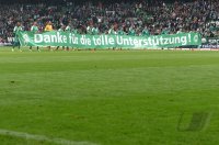 Fussball, 1. Bundesliga  Saison 2014/2015: SV Werder Bremen - Borussia Moenchengladbach