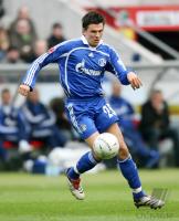 Fussball 1. Bundesliga: Schalke, BAJRAMOVIC Einzelaktion