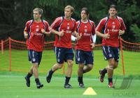 Fussball 1. Bundesliga: Training beim FC Bayern Muenchen