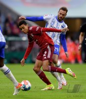 Fussball 1. Bundesliga Saison 21/22: FC Bayern Muenchen -  Hertha BSC Berlin